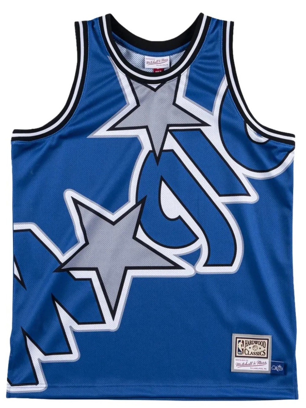 Mitchell & Ness Orlando Magic big print logo Graphic retro Nba Basketball Jersey